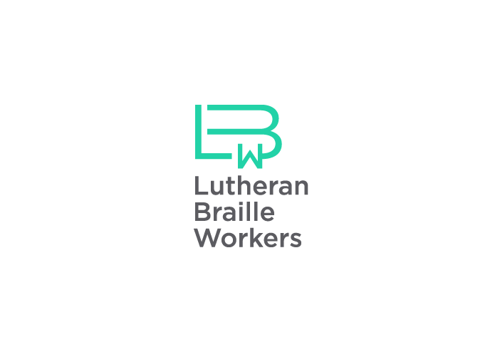 Lutheran Braille Workers Logo, Direction 3