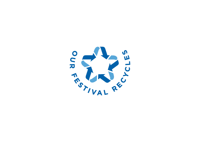 Our Festival Recycles Logo
